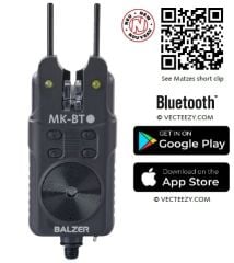 Balzer 11981 MK 6 Fonksiyonlu Bluetooth İndicator Bite Alarm